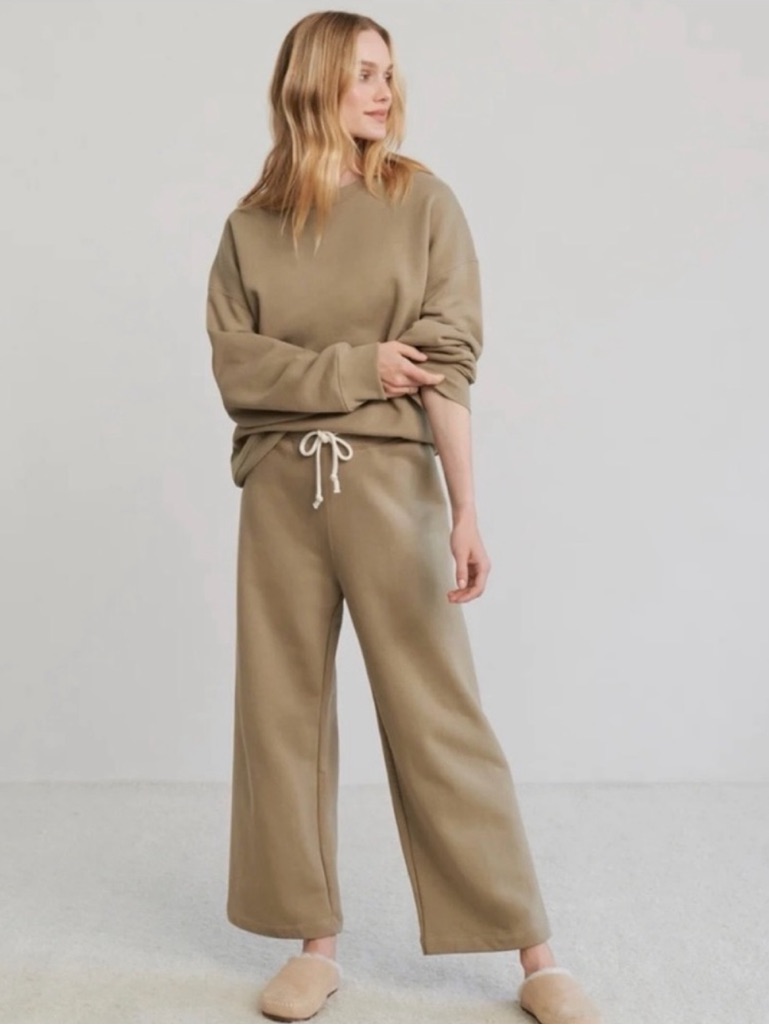 Jenni Kayne Marina Set Sweatshirt And Sweatpants Xs